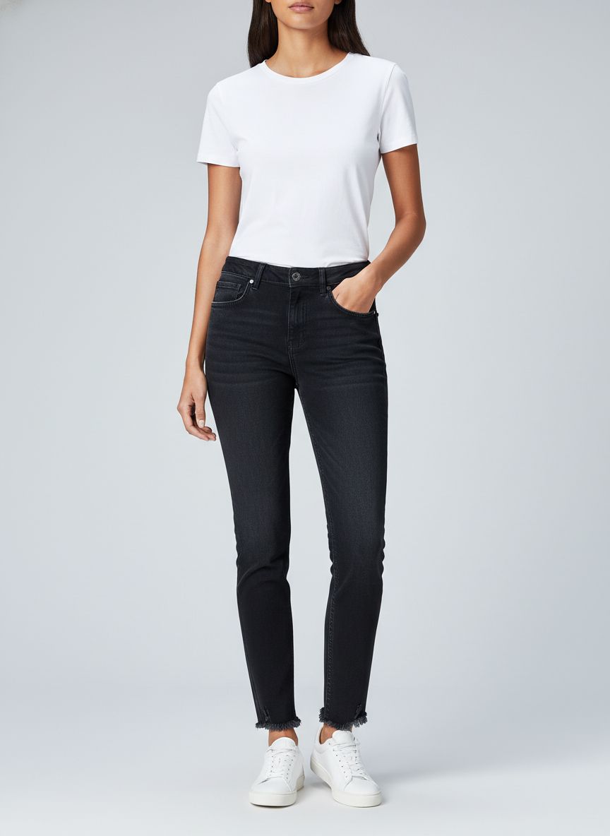 Calça Jeans Reta