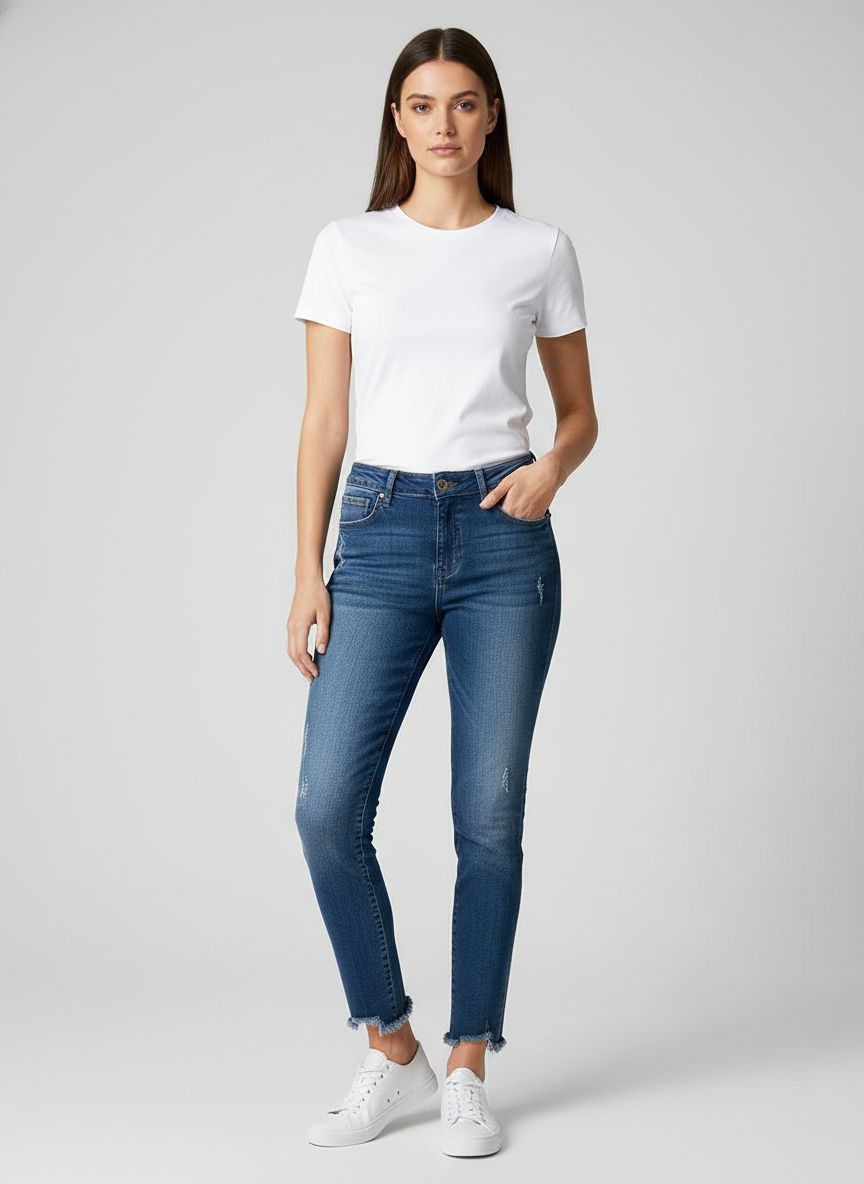 Calça Jeans Slim
