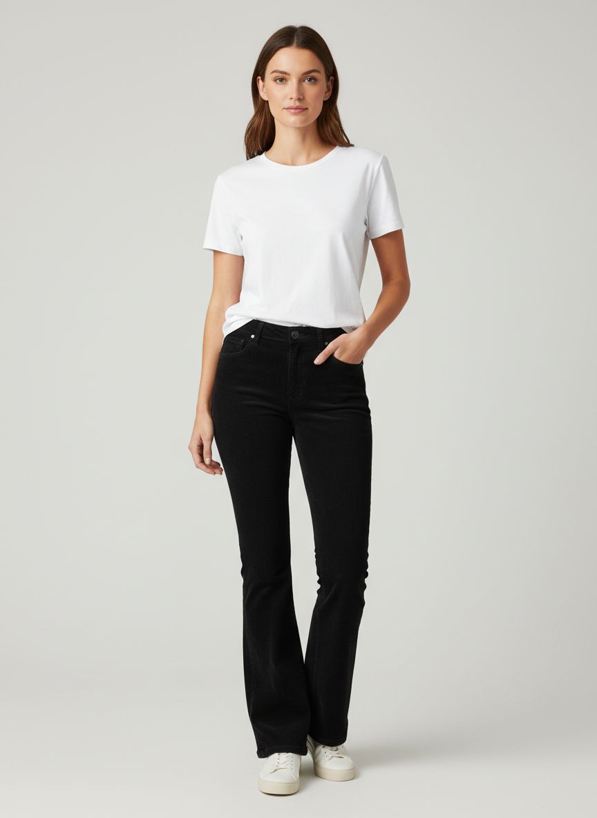 Calça Flare Veludo