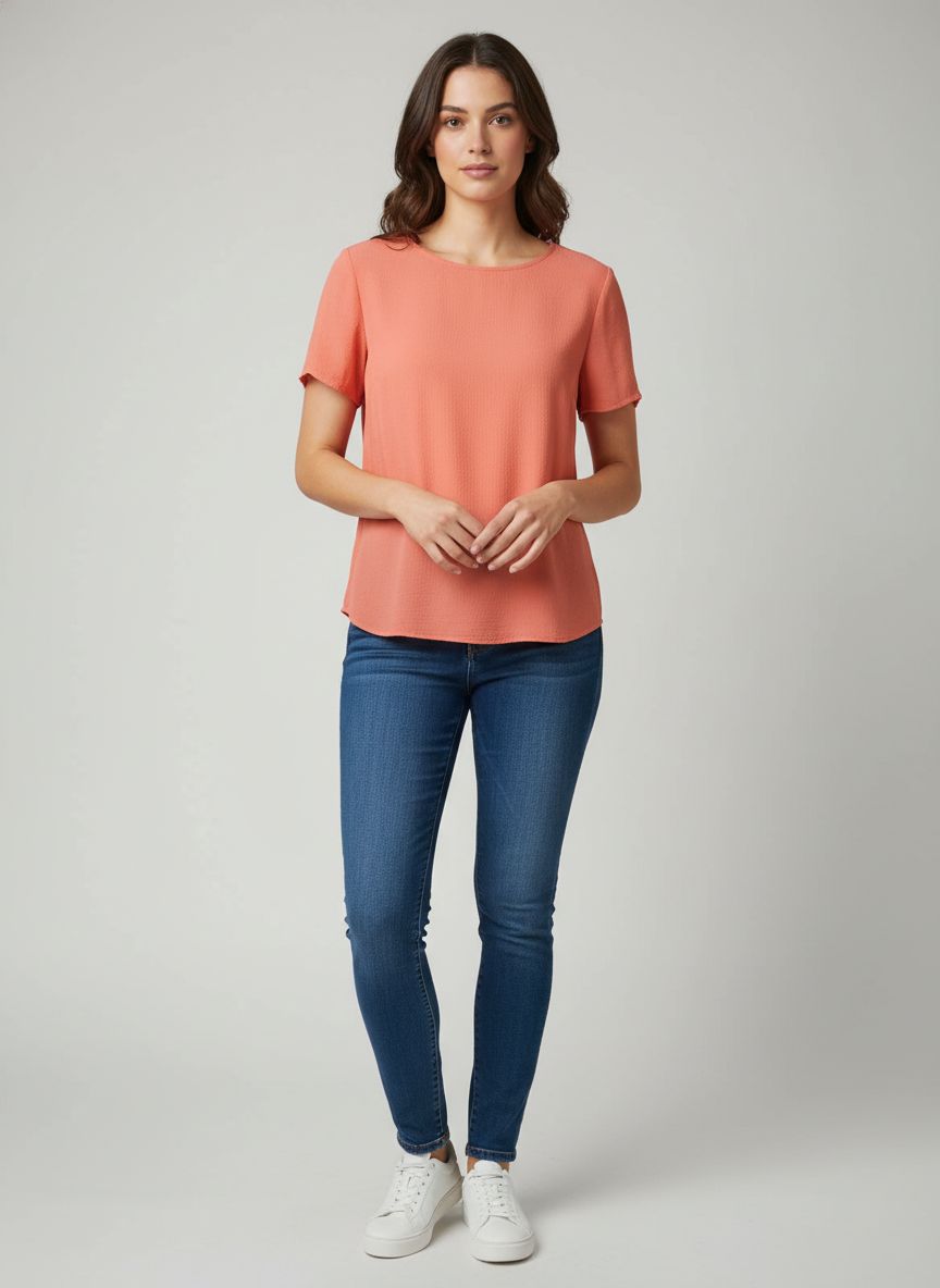Blusa Manga Curta