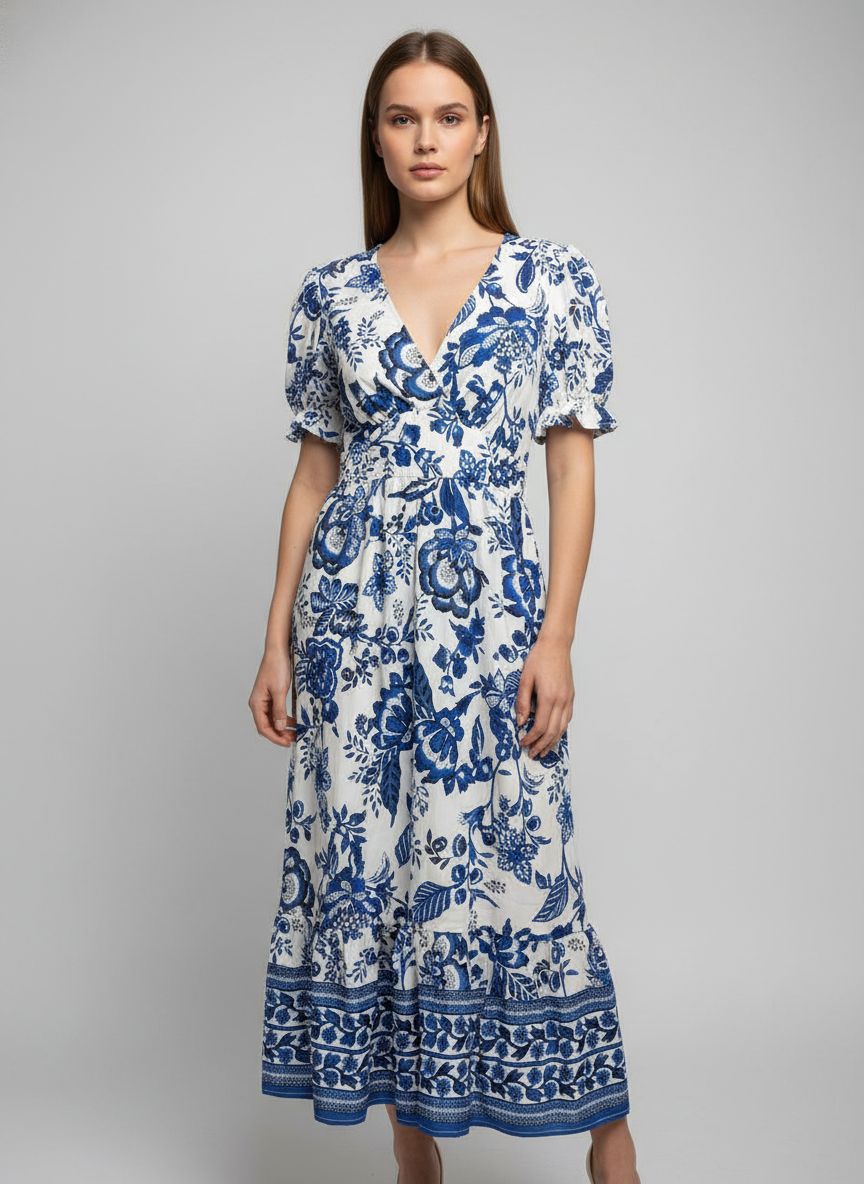 Vestido Midi Rodado