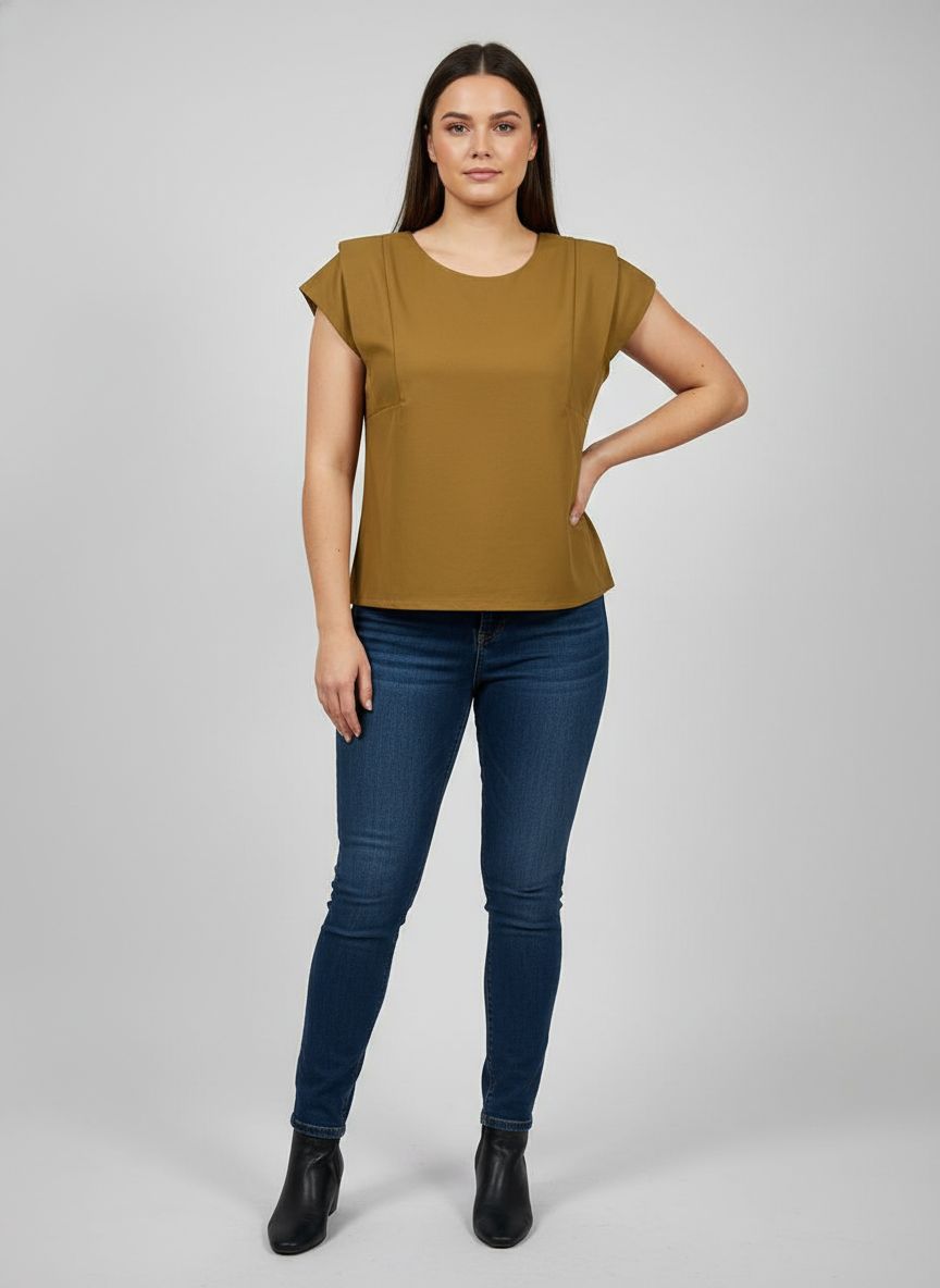 Blusa Manga Curta