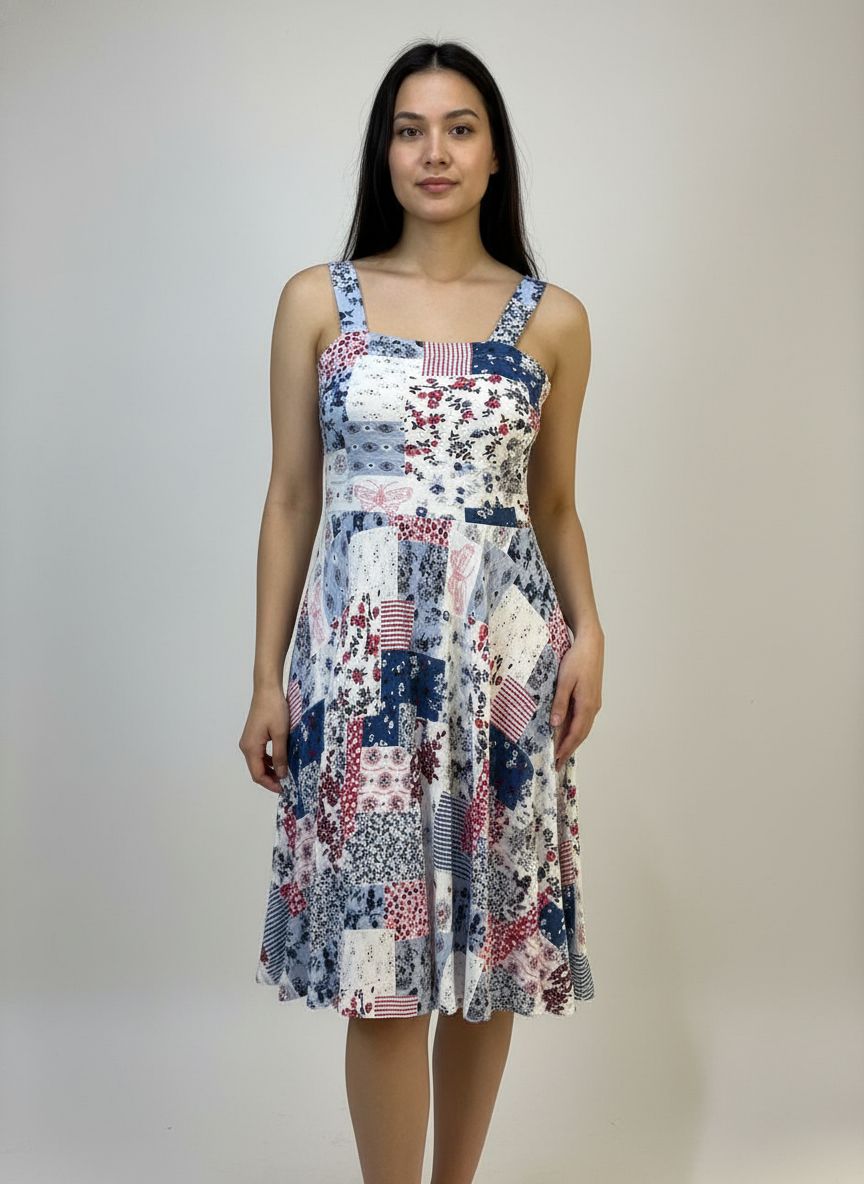 Vestido Midi Regata