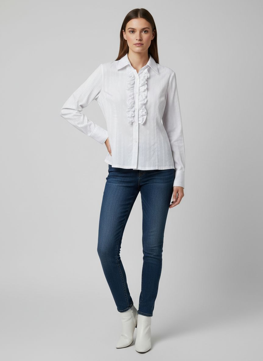 Camisa Babados