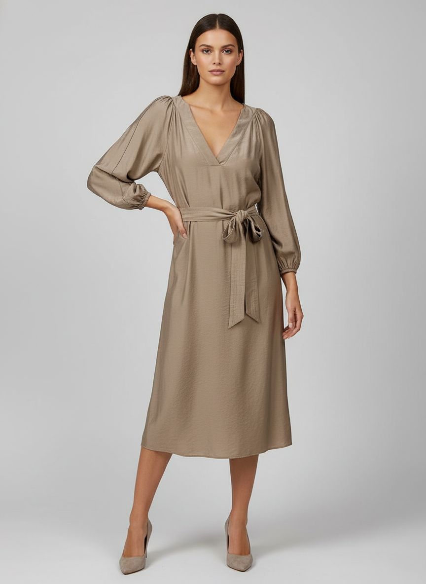 Vestido Meia Manga