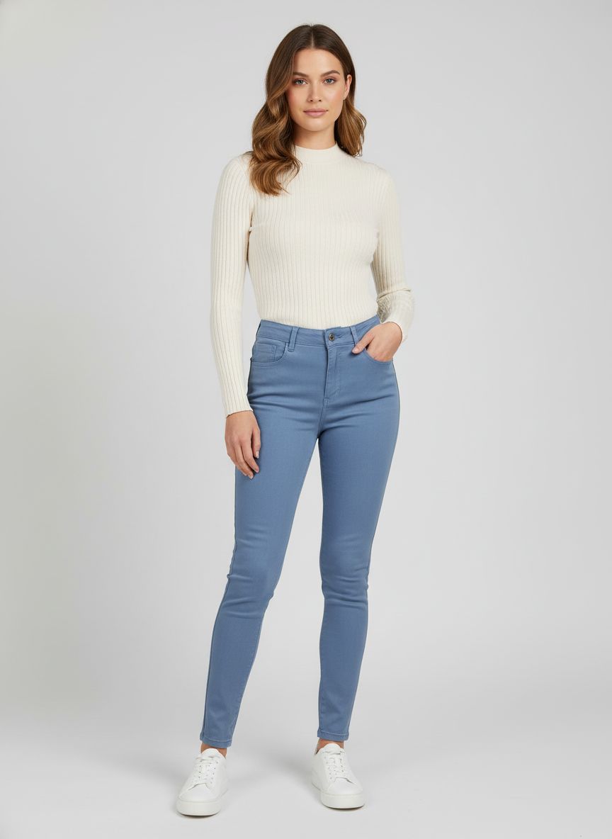 Calça Sarja Reta