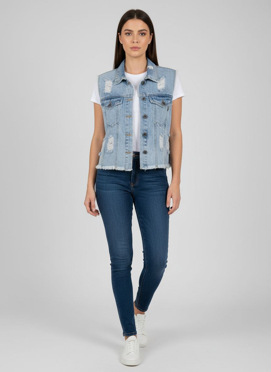 Colete Jeans