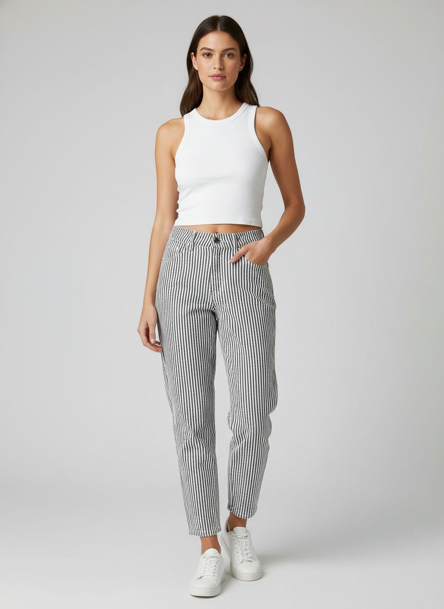 Calça Sarja Mom