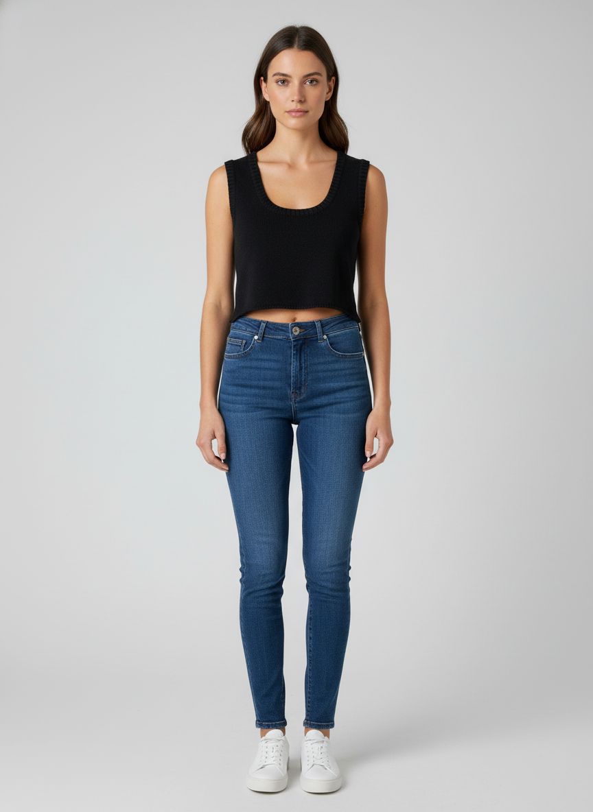 Cropped Tricot