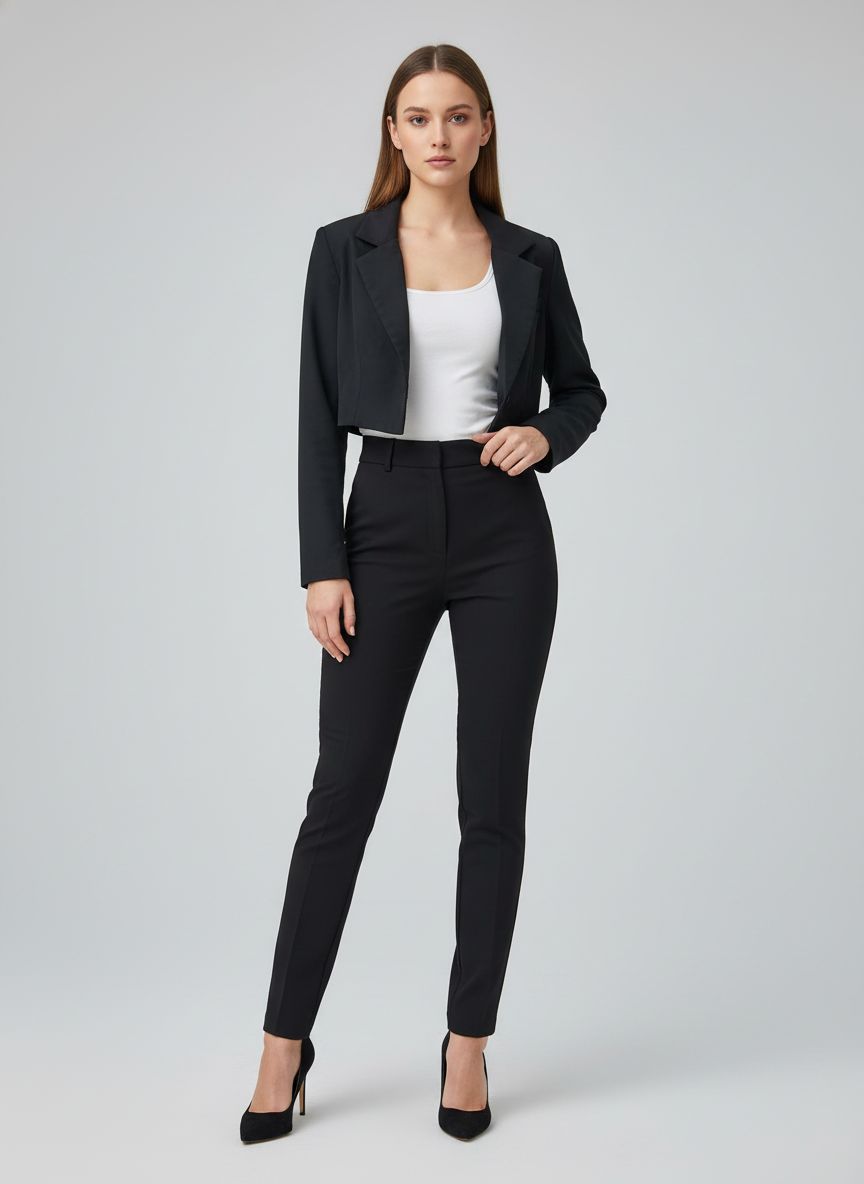 Casaqueto Cropped Blazer