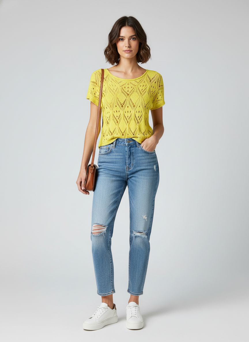 Blusa Crochê