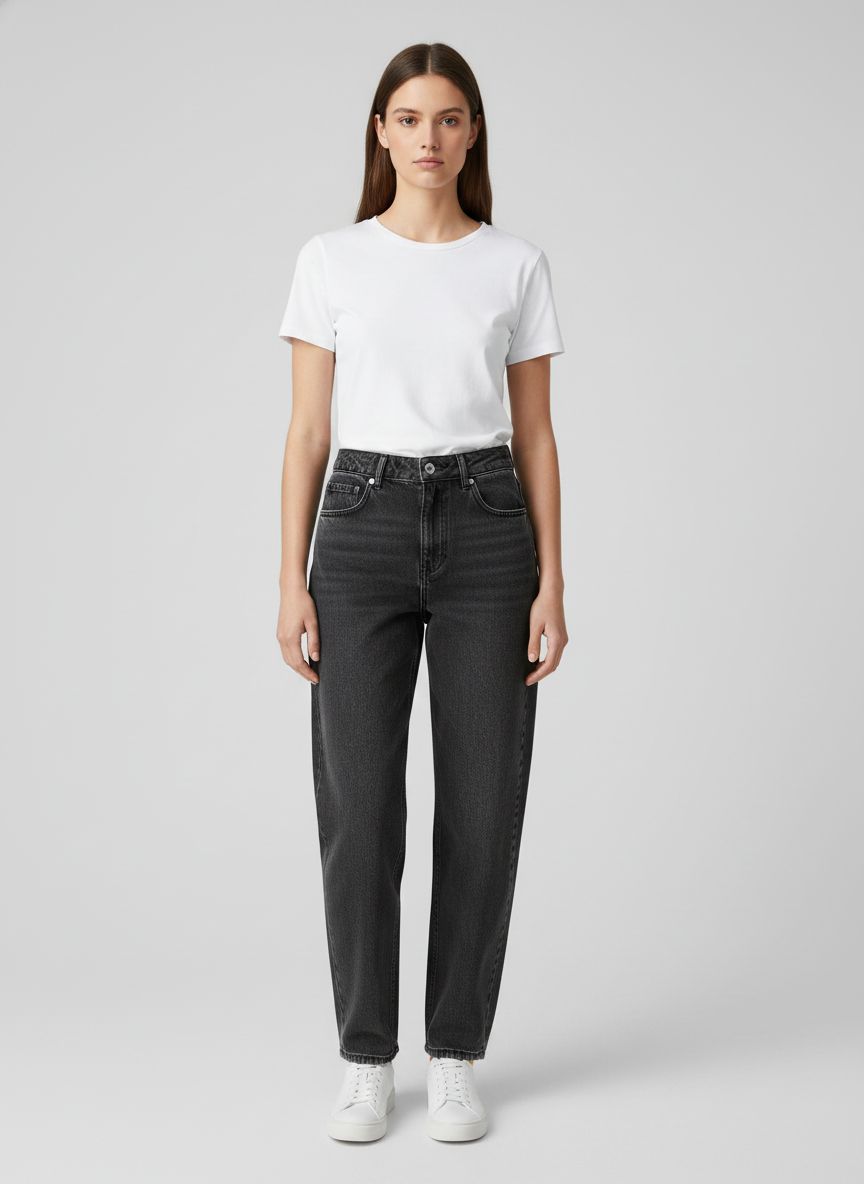 Calça Jeans Reta