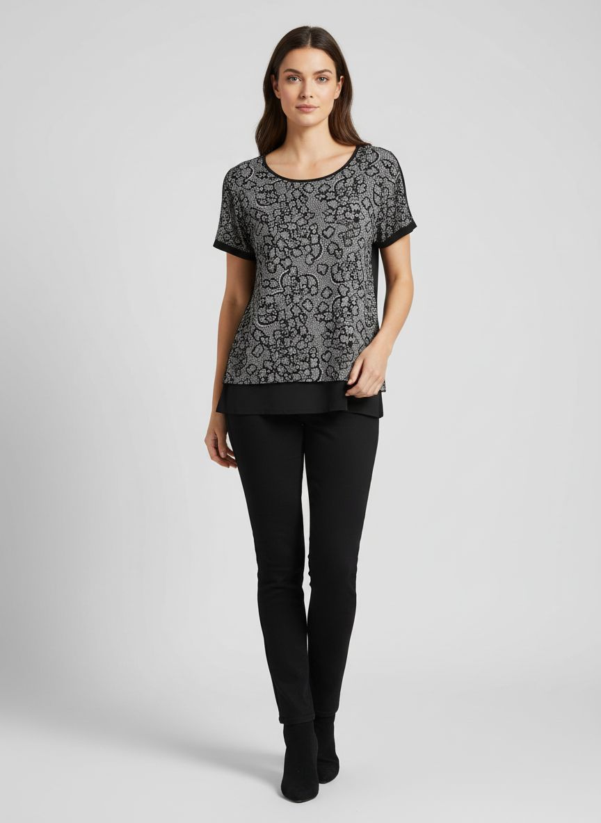 Blusa Manga Curta