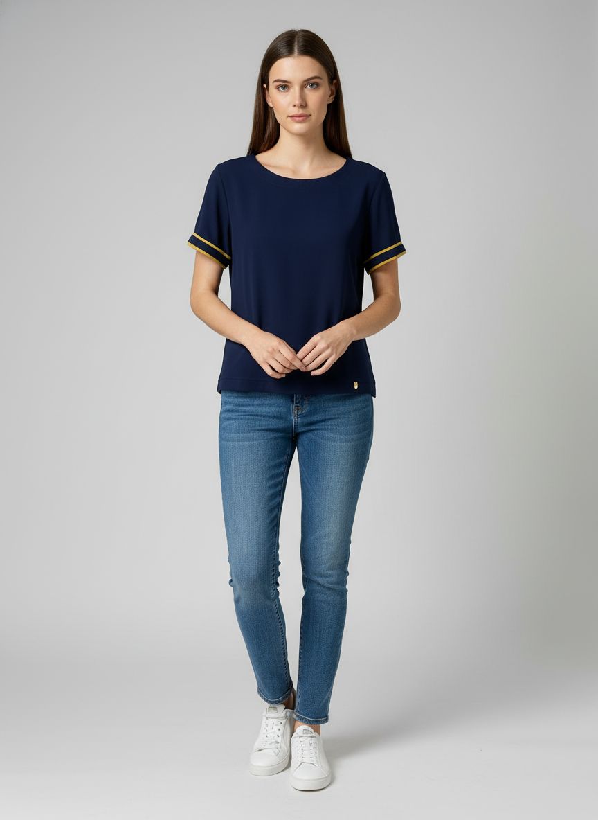 Blusa Detalhe Manga