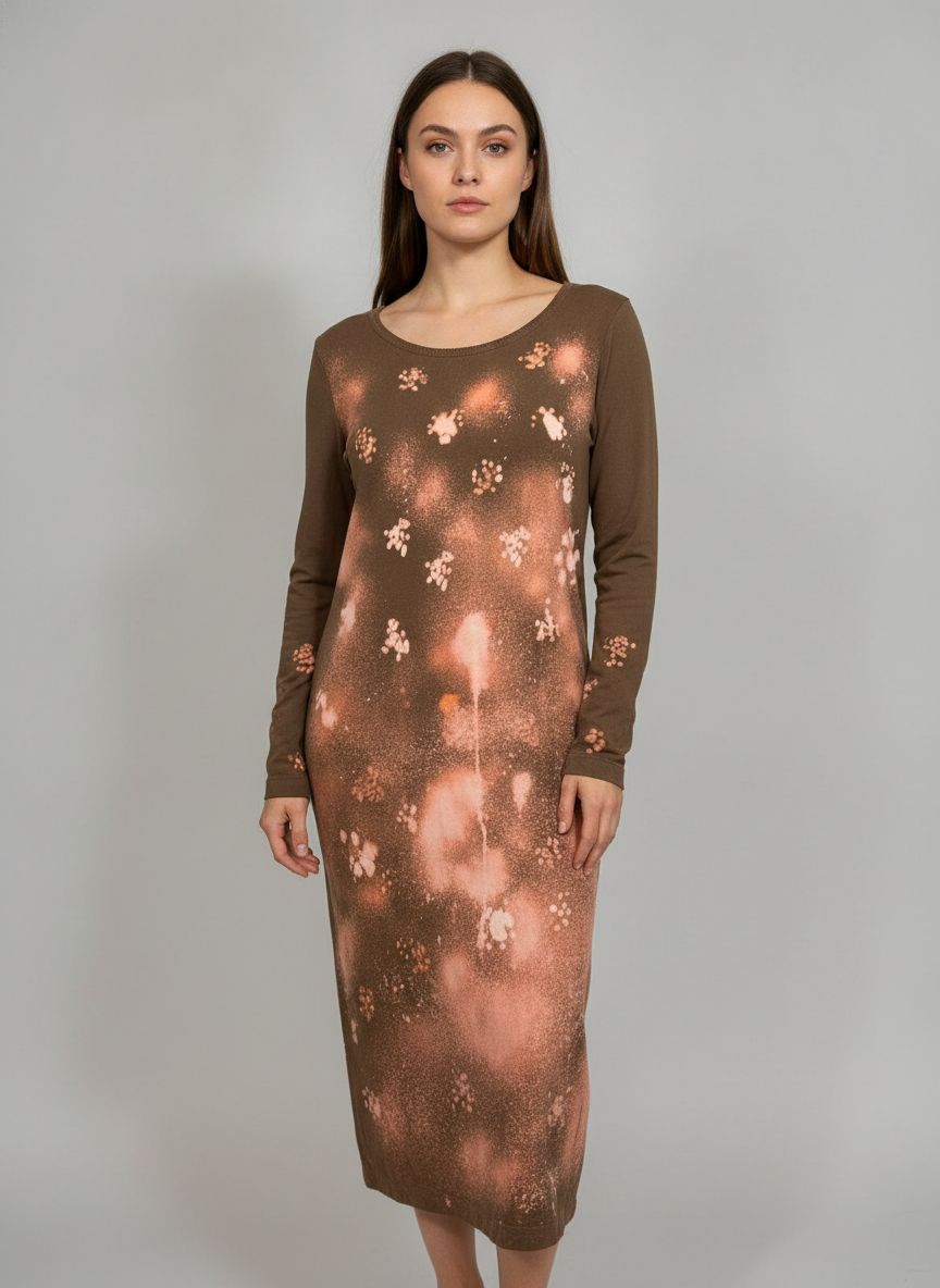 Vestido Manga Longa