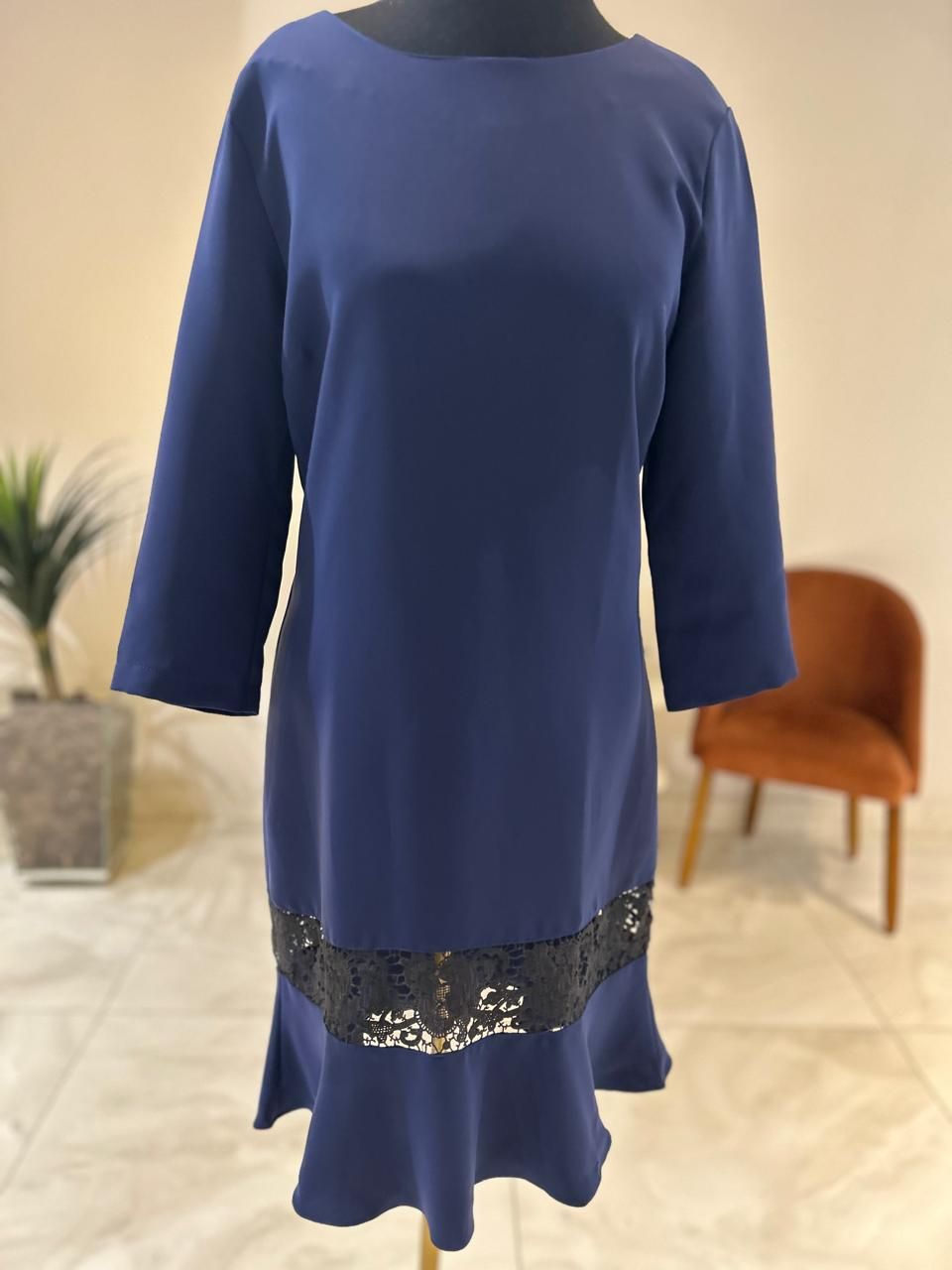 Vestido Midi Detalhe Gripir