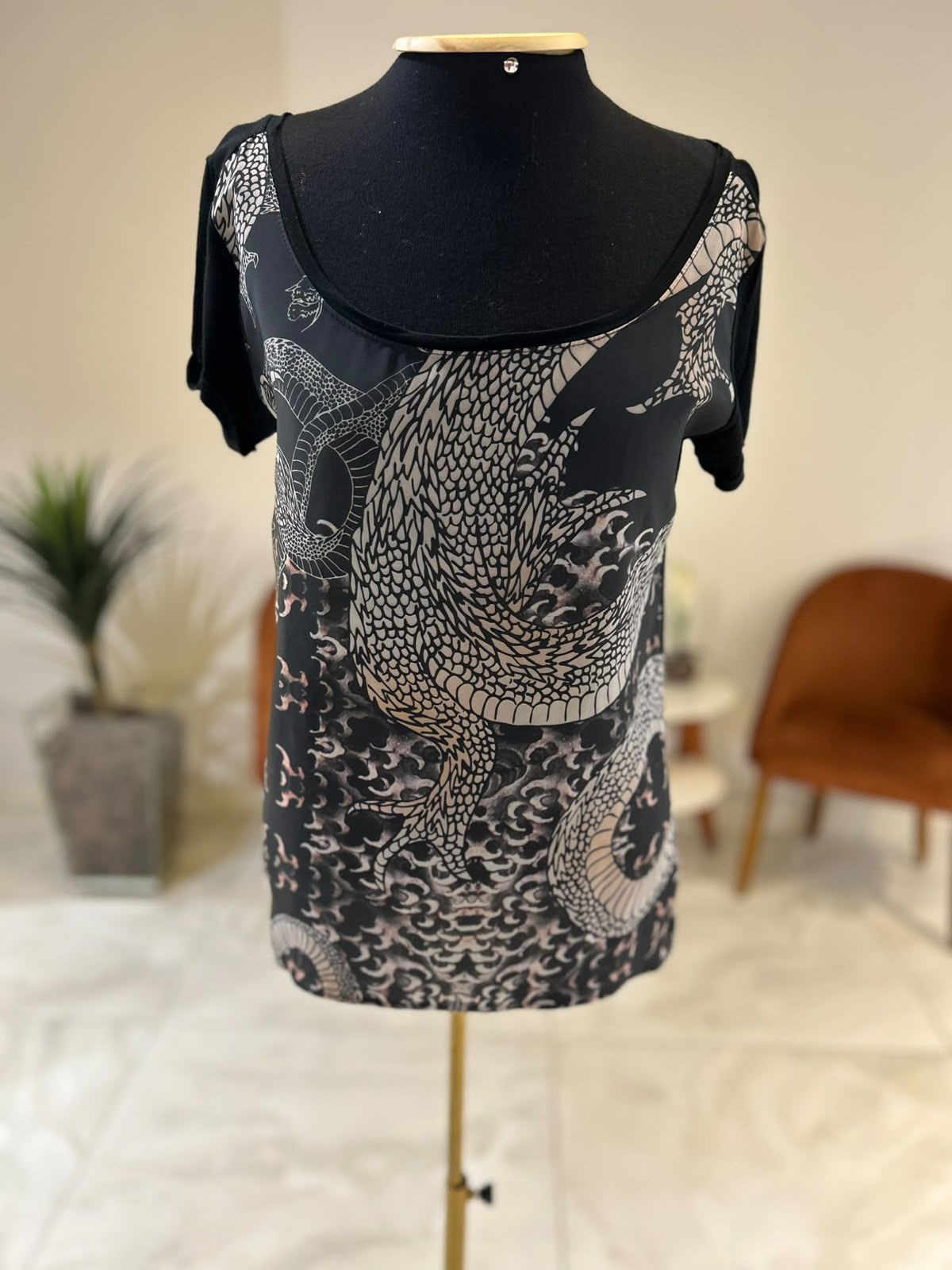 Blusa Manga Curta
