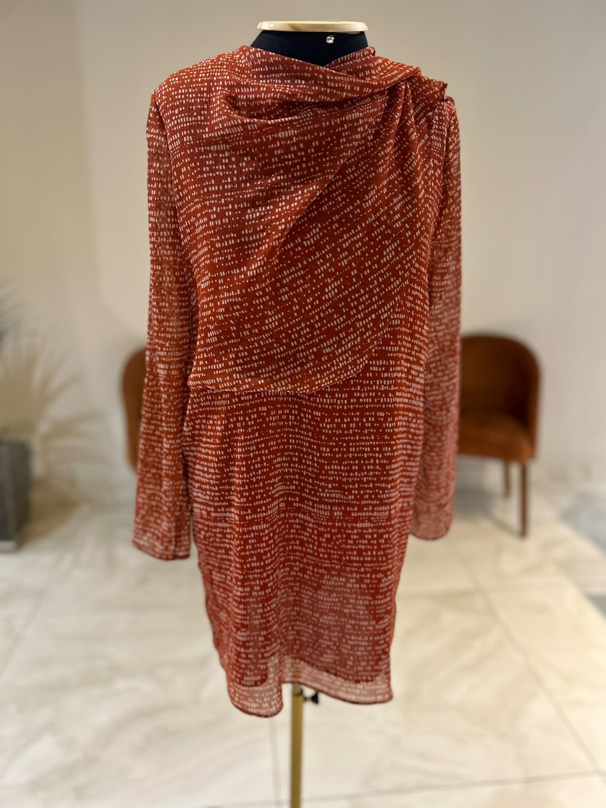 Vestido Manga Longa