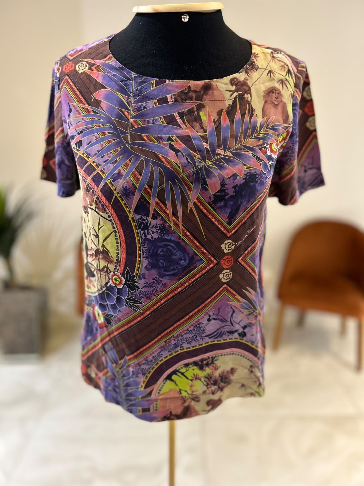 Blusa Em Seda