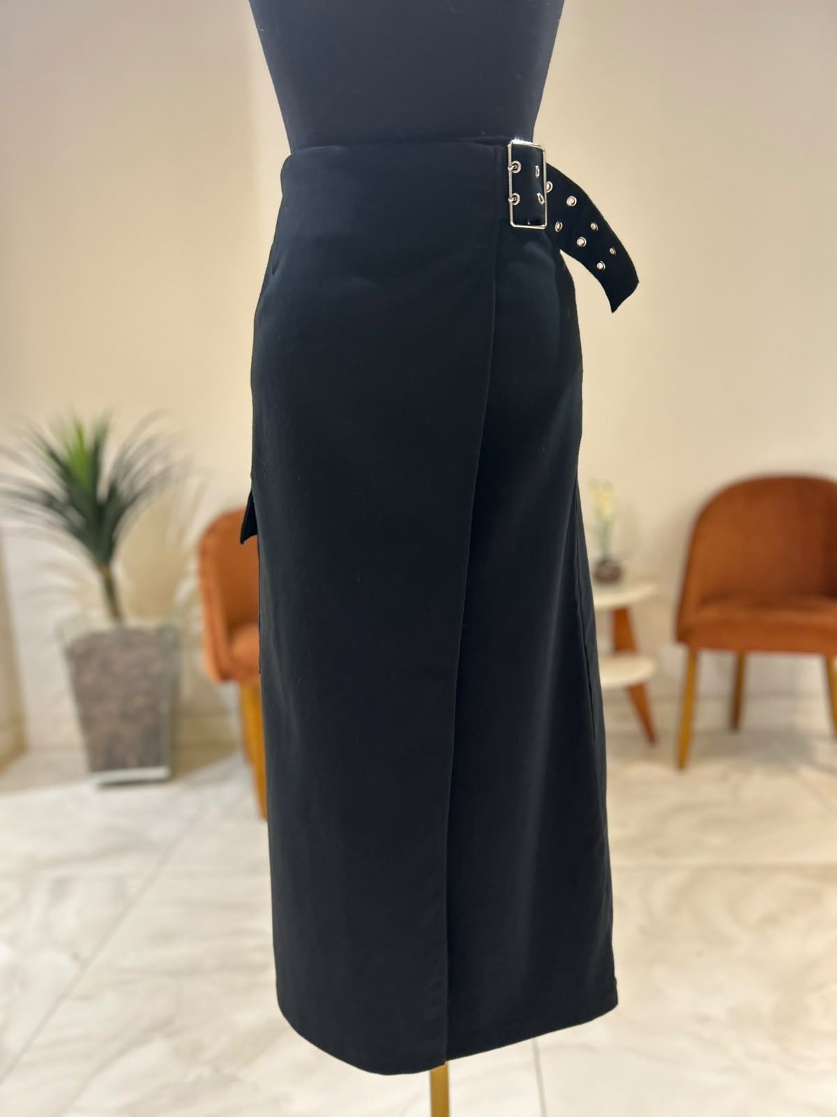 Saia Midi Elastano