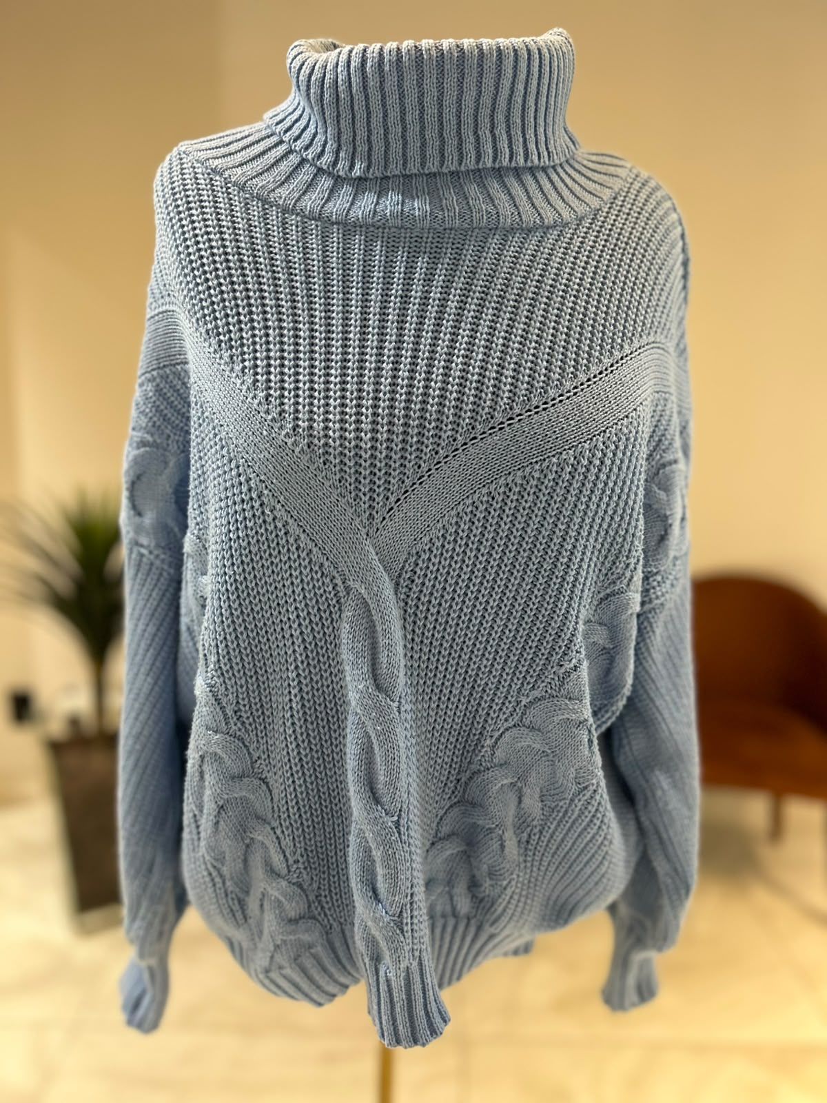 Tricot Curto Oversized