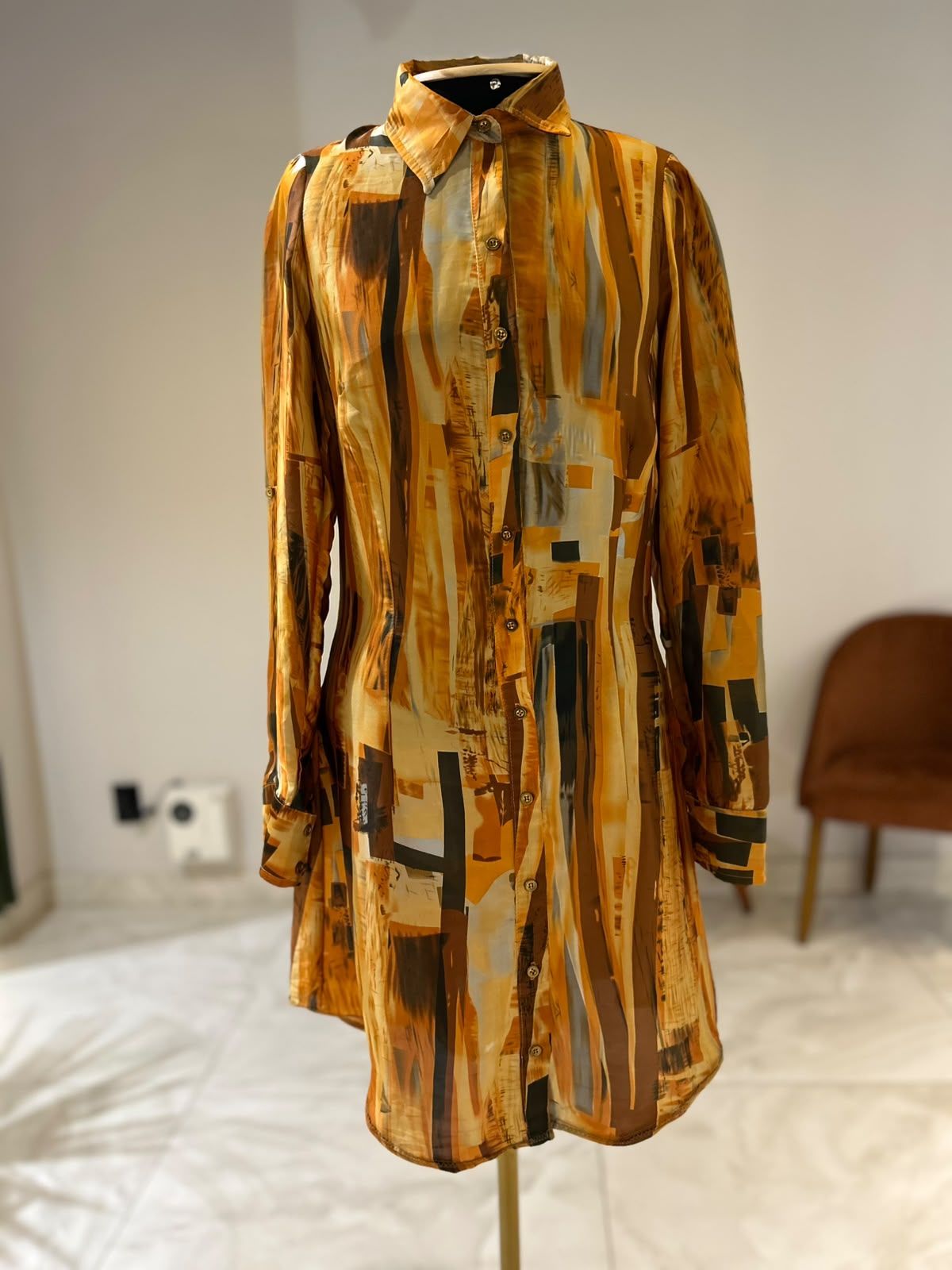 Chemise Acetinada