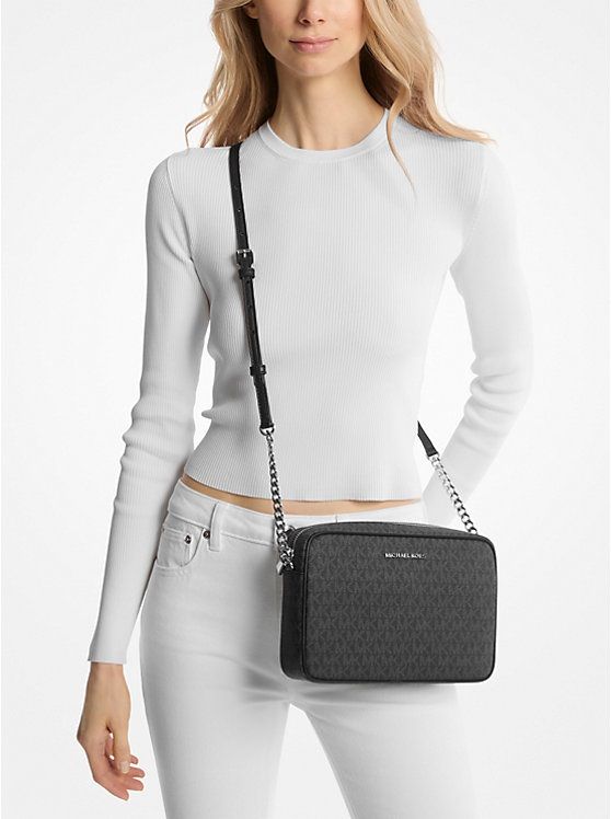 Bolsa Pequena Crossbody Logo
