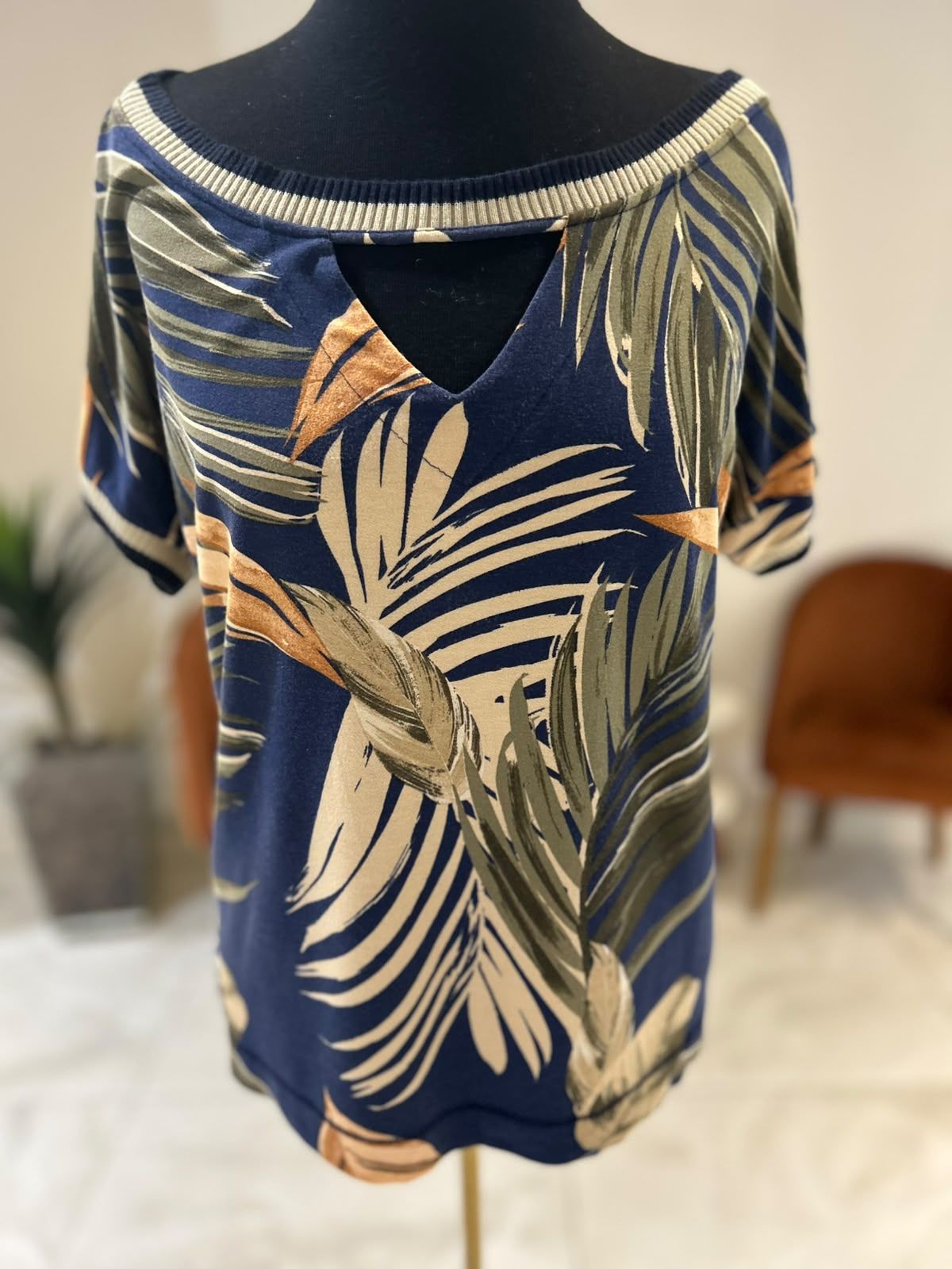 Blusa Manga Curta