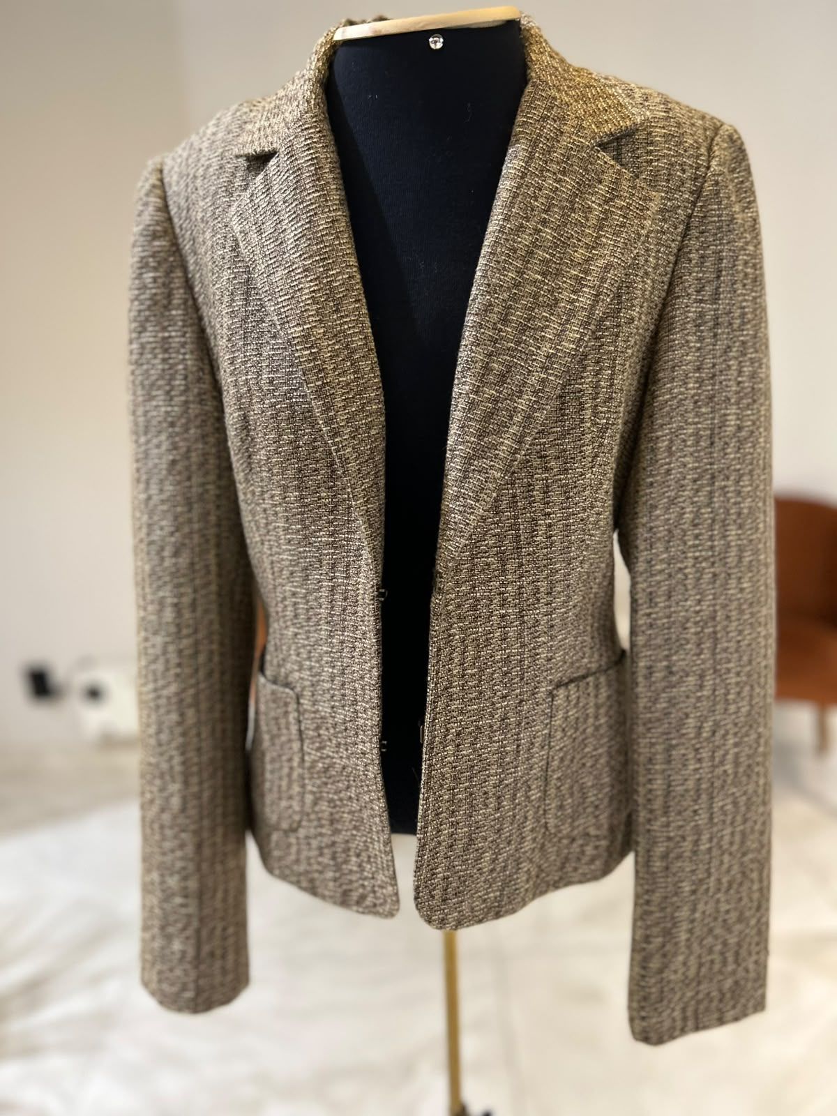 Blazer Tipo Tweed
