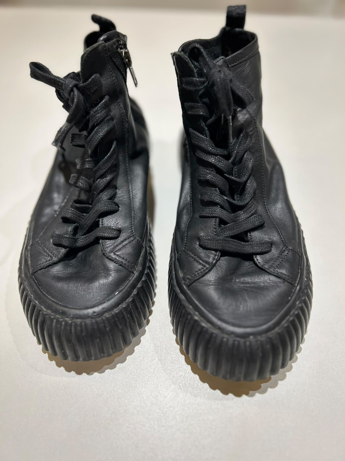 Tenis Bota Couro 