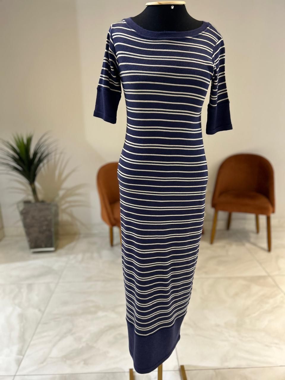 Vestido Longo Tricot