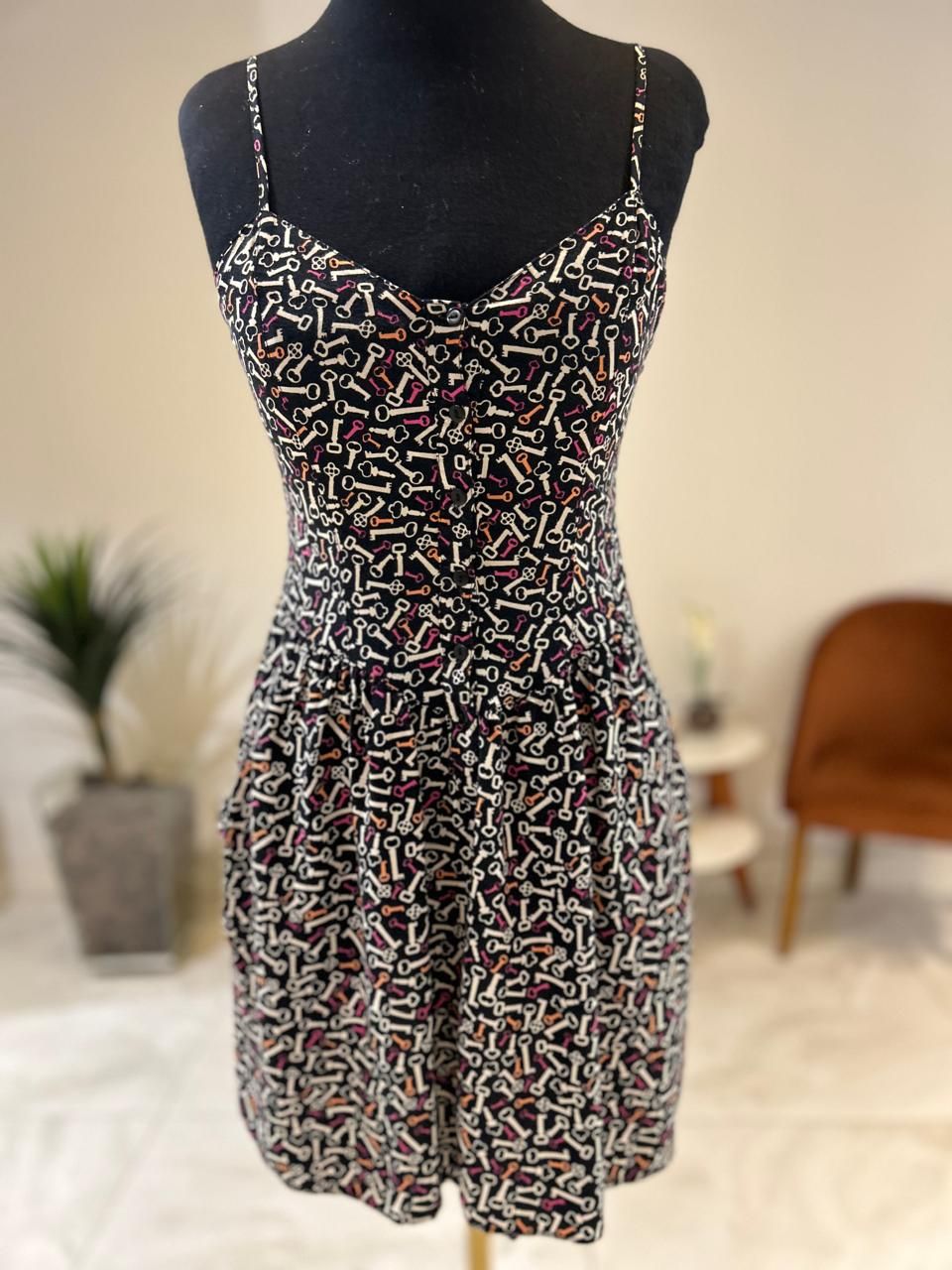 Vestido Curto Alça