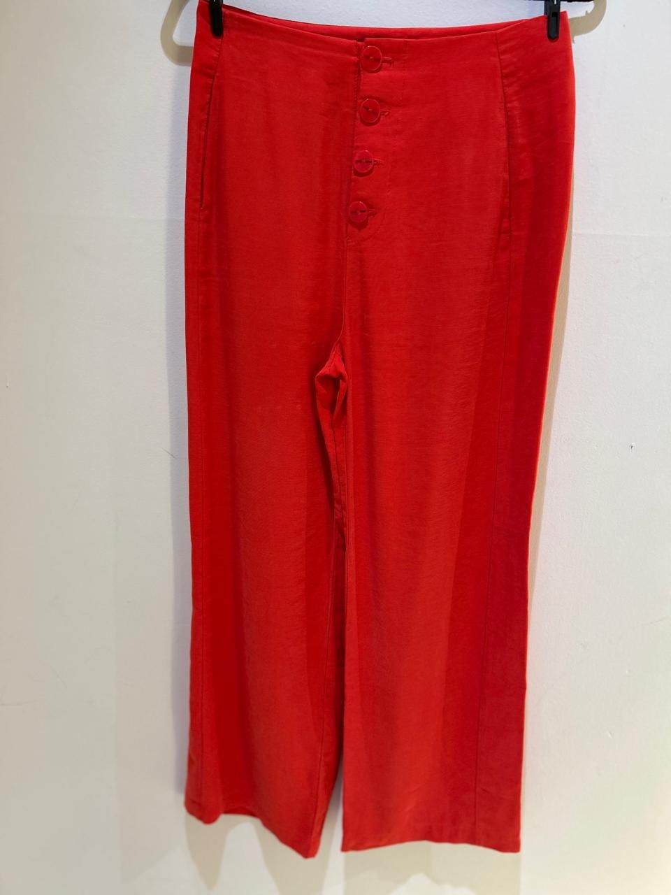 Calça Pantalona Botões