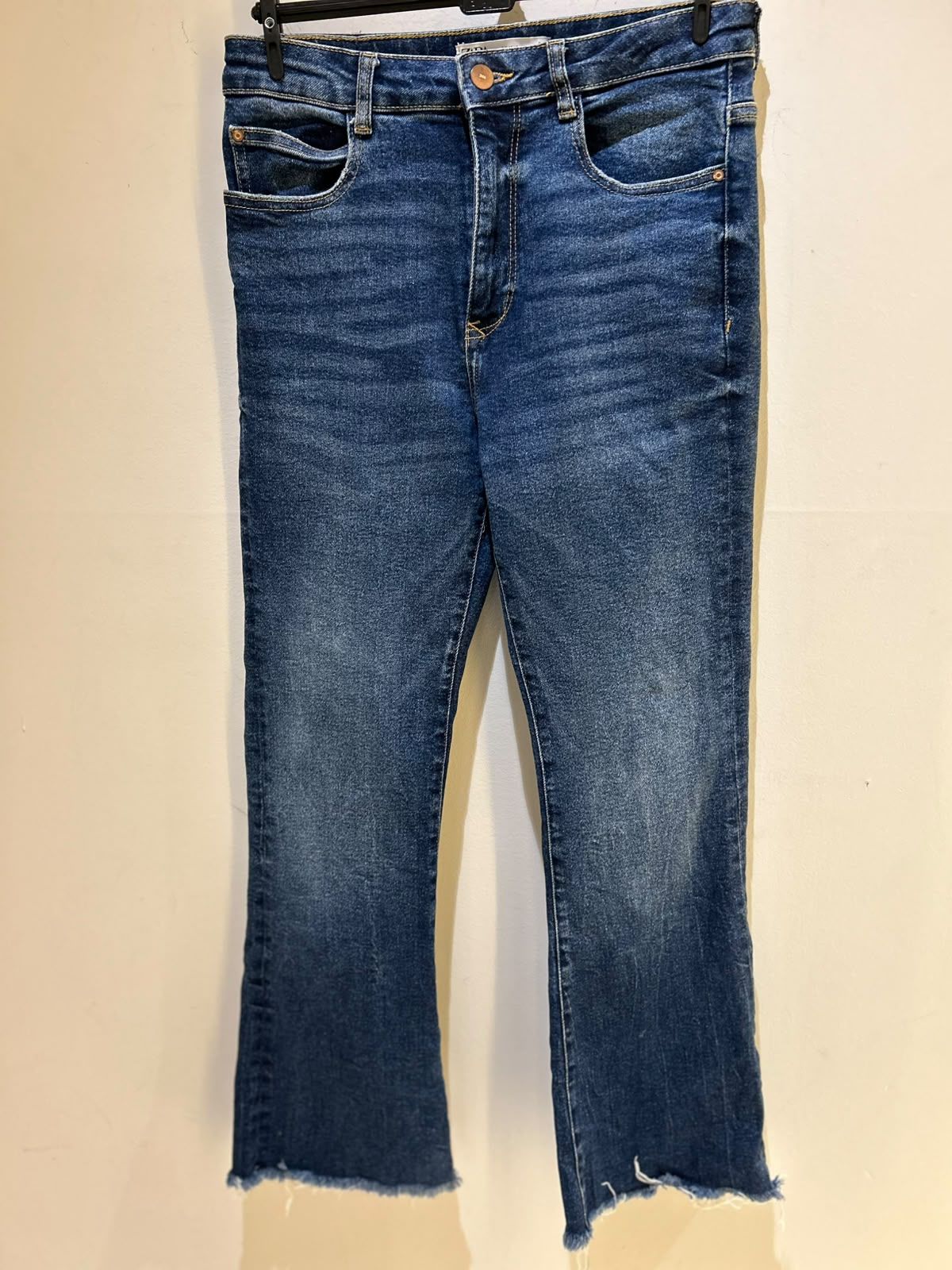 Calça Jeans Semi Flare