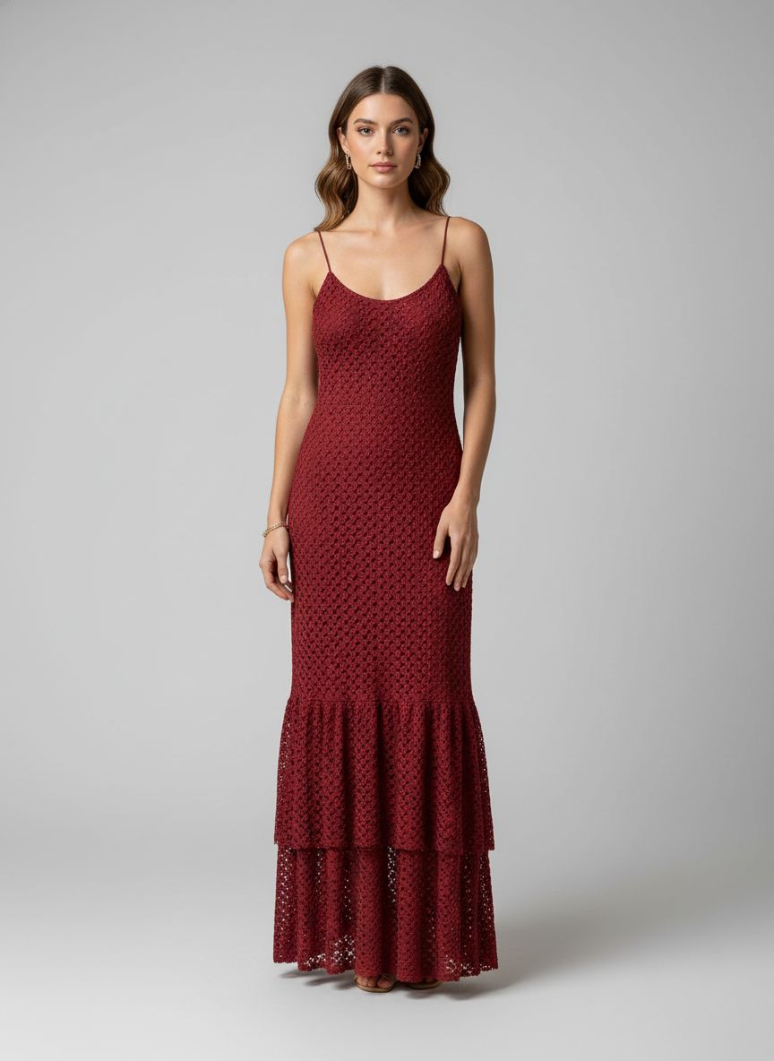Vestido Longo Guipir