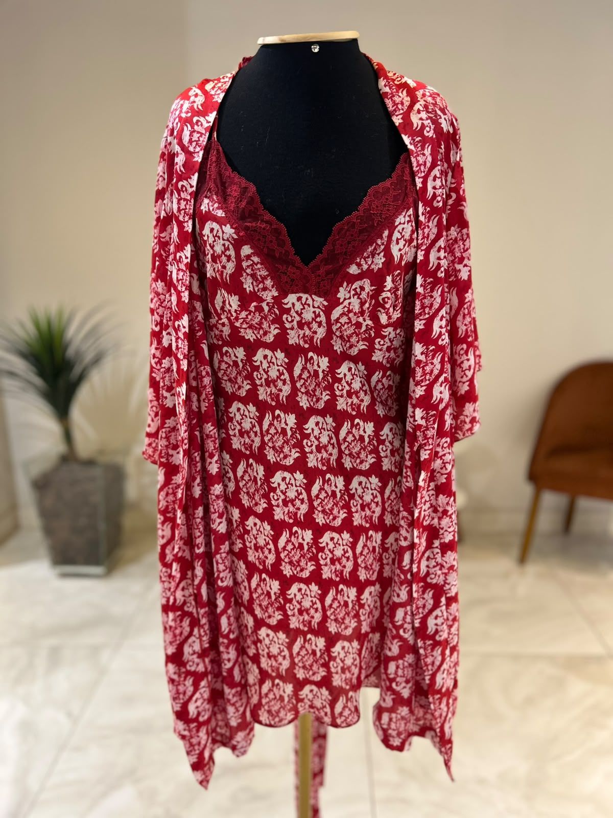 Conjunto Curto Camisola + Robe 