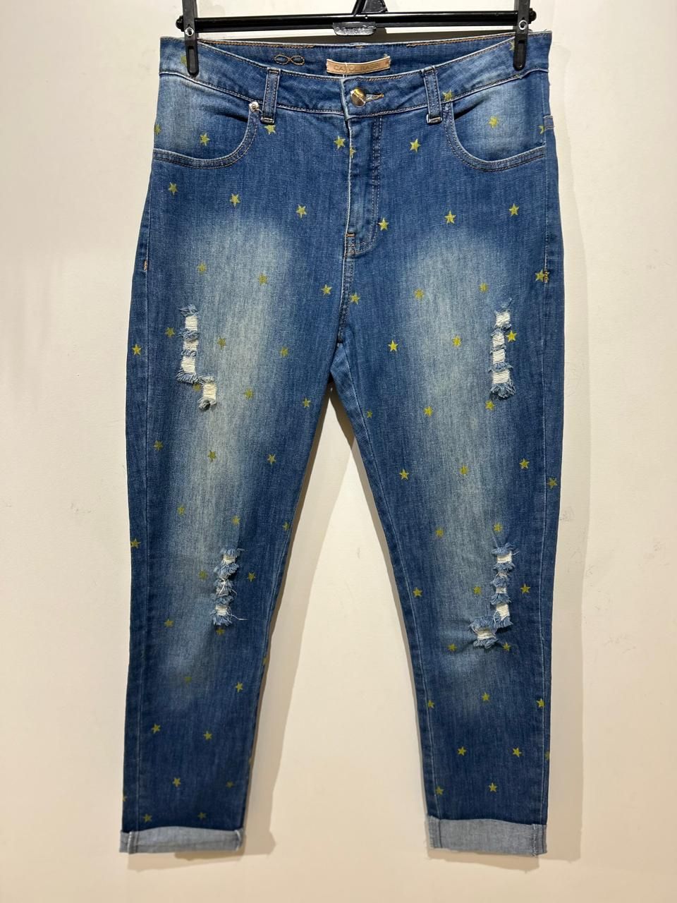 Calça Jeans Estrelas
