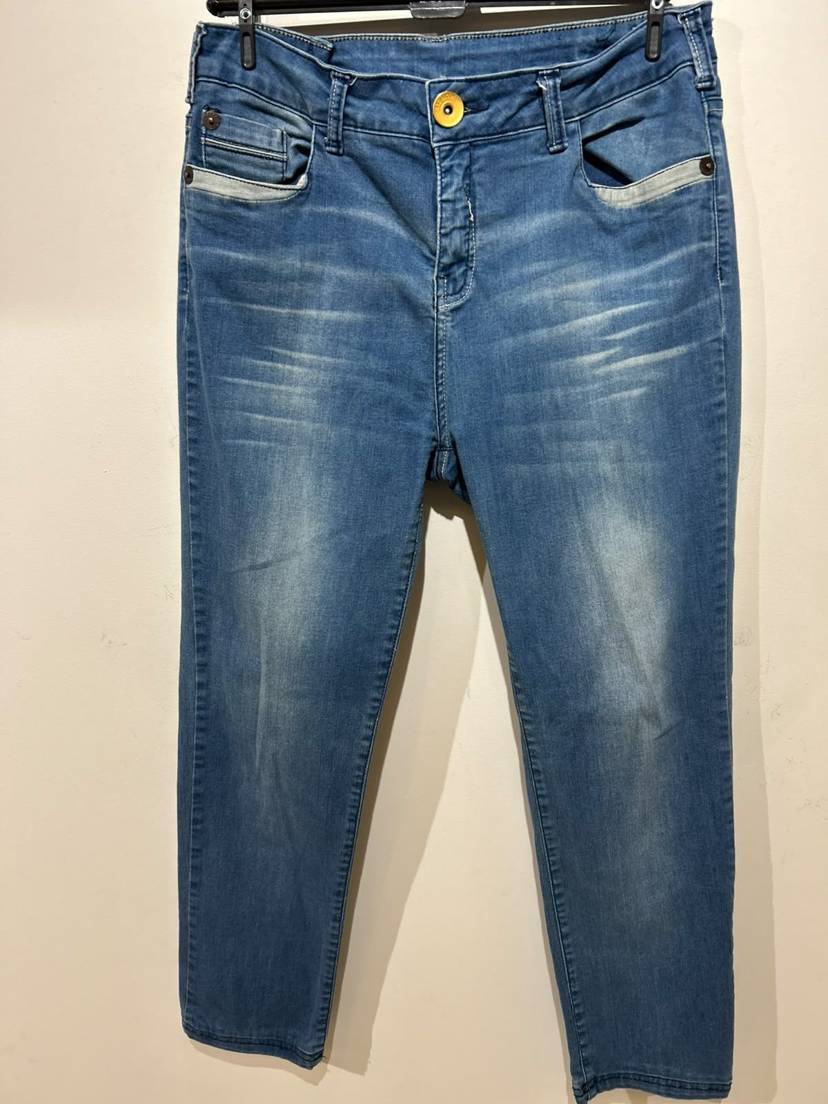 Calça Jeans Reta