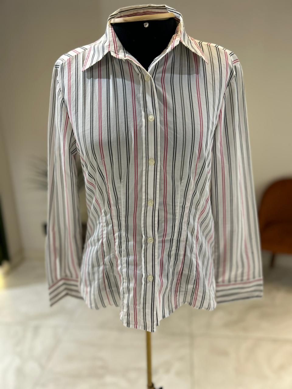 Camisa Social Listrada