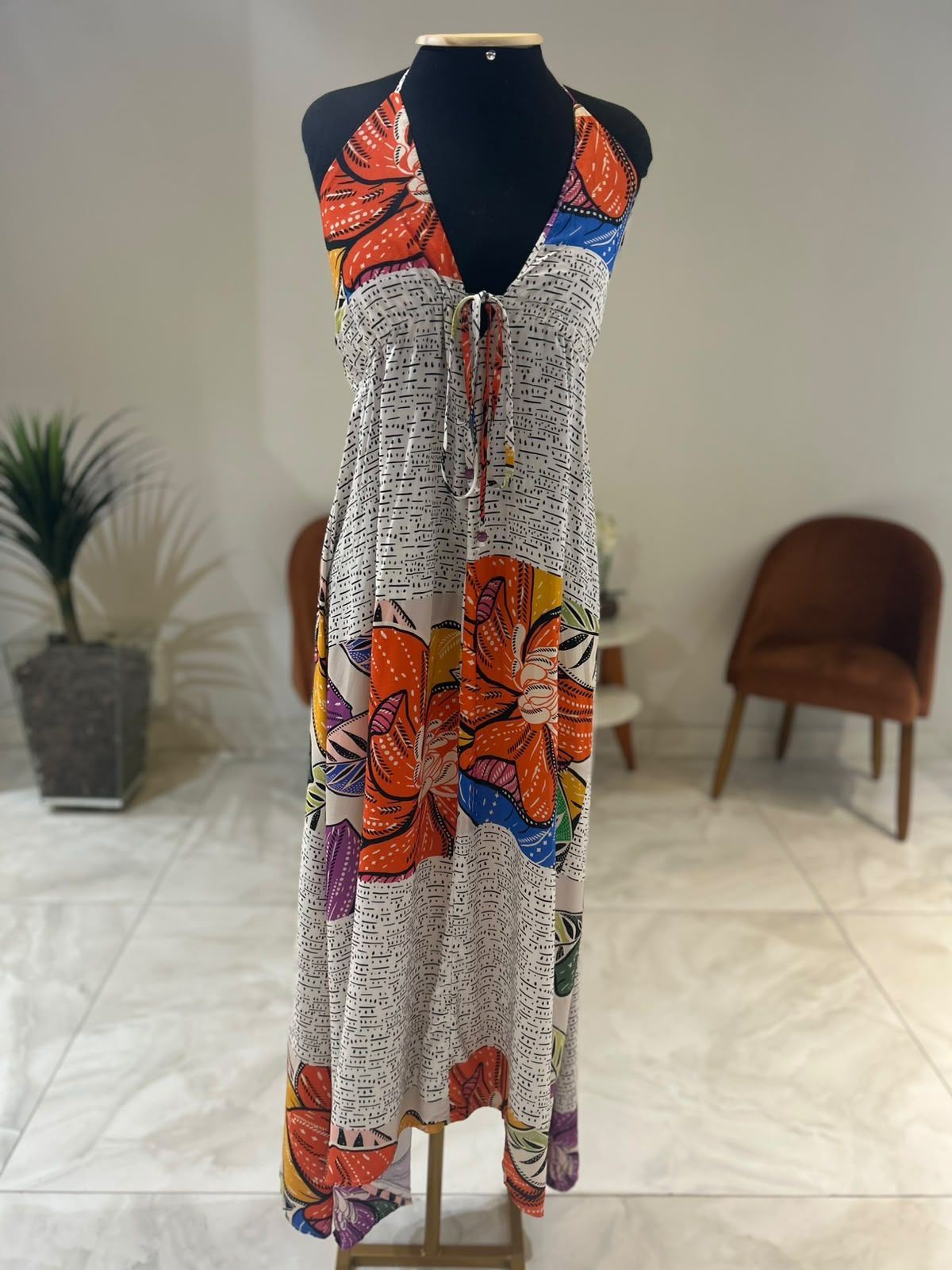 Vestido Alça Solto
