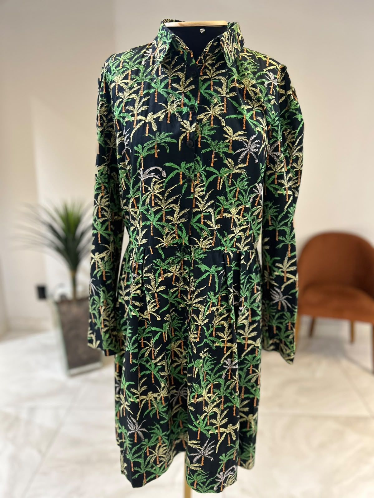 Vestido Chemise Coqueiros