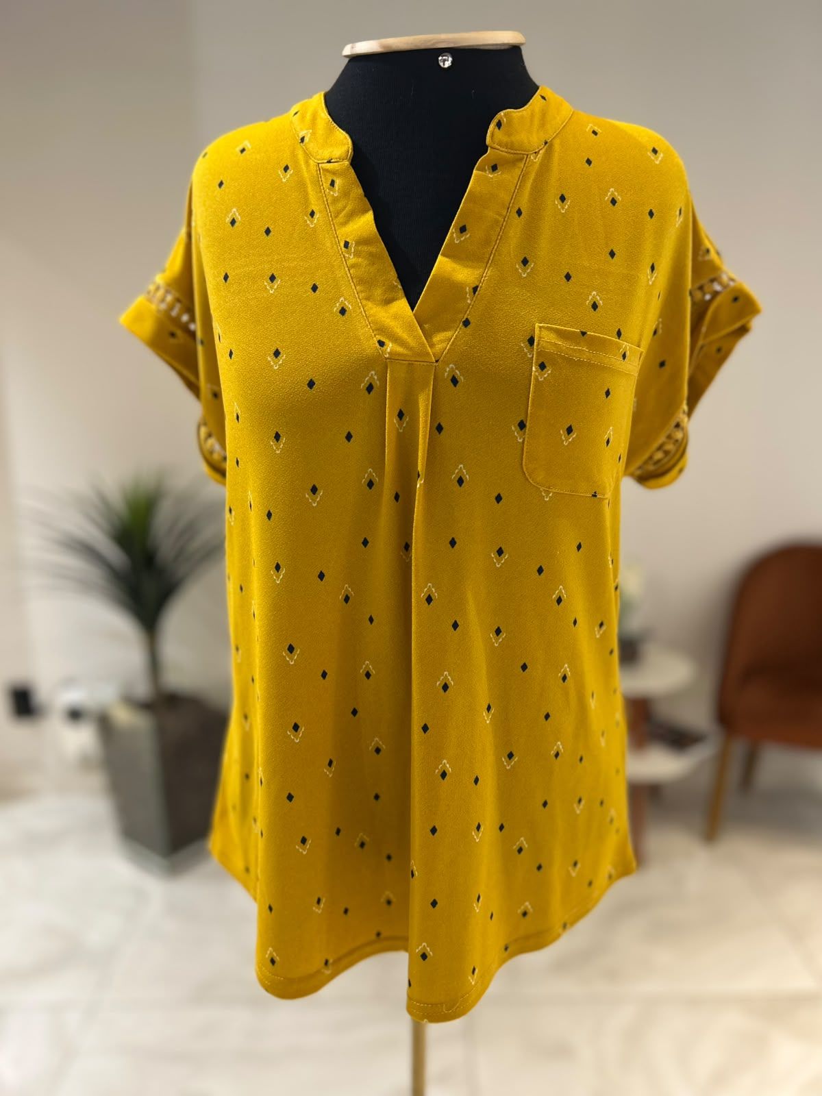 Blusa Manga Curta