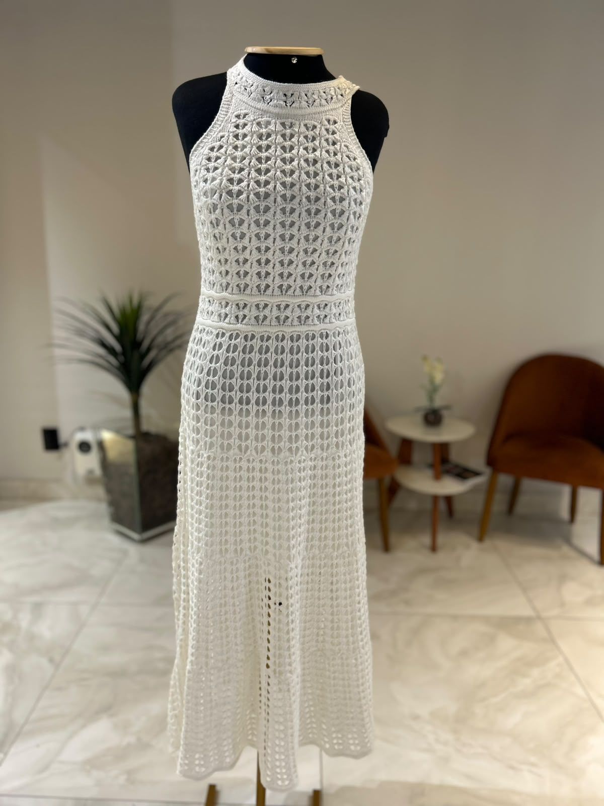 Vestido Midi  Crochet