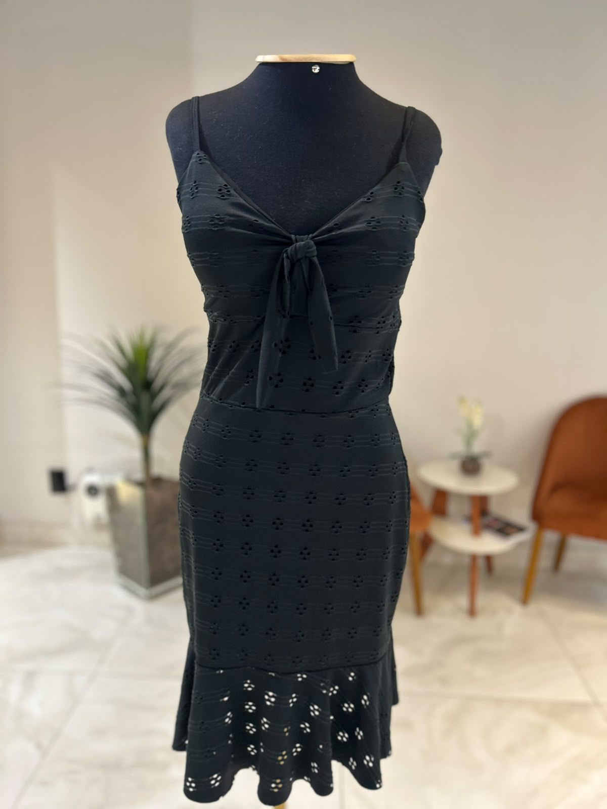 Vestido Alça Tipo Laise