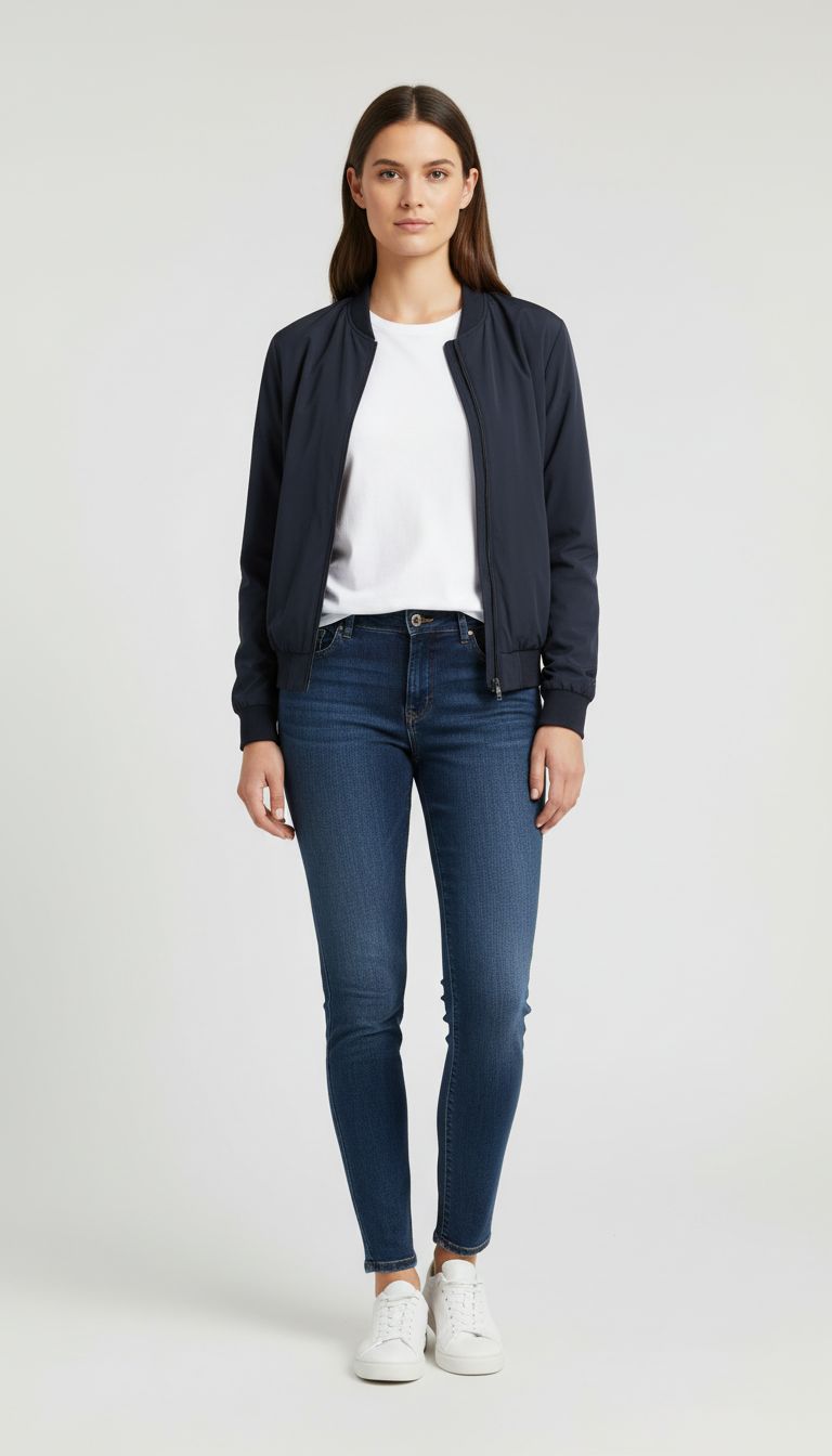 Calça Jeans Reta