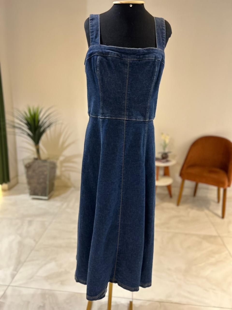 Vestido Midi Jeans