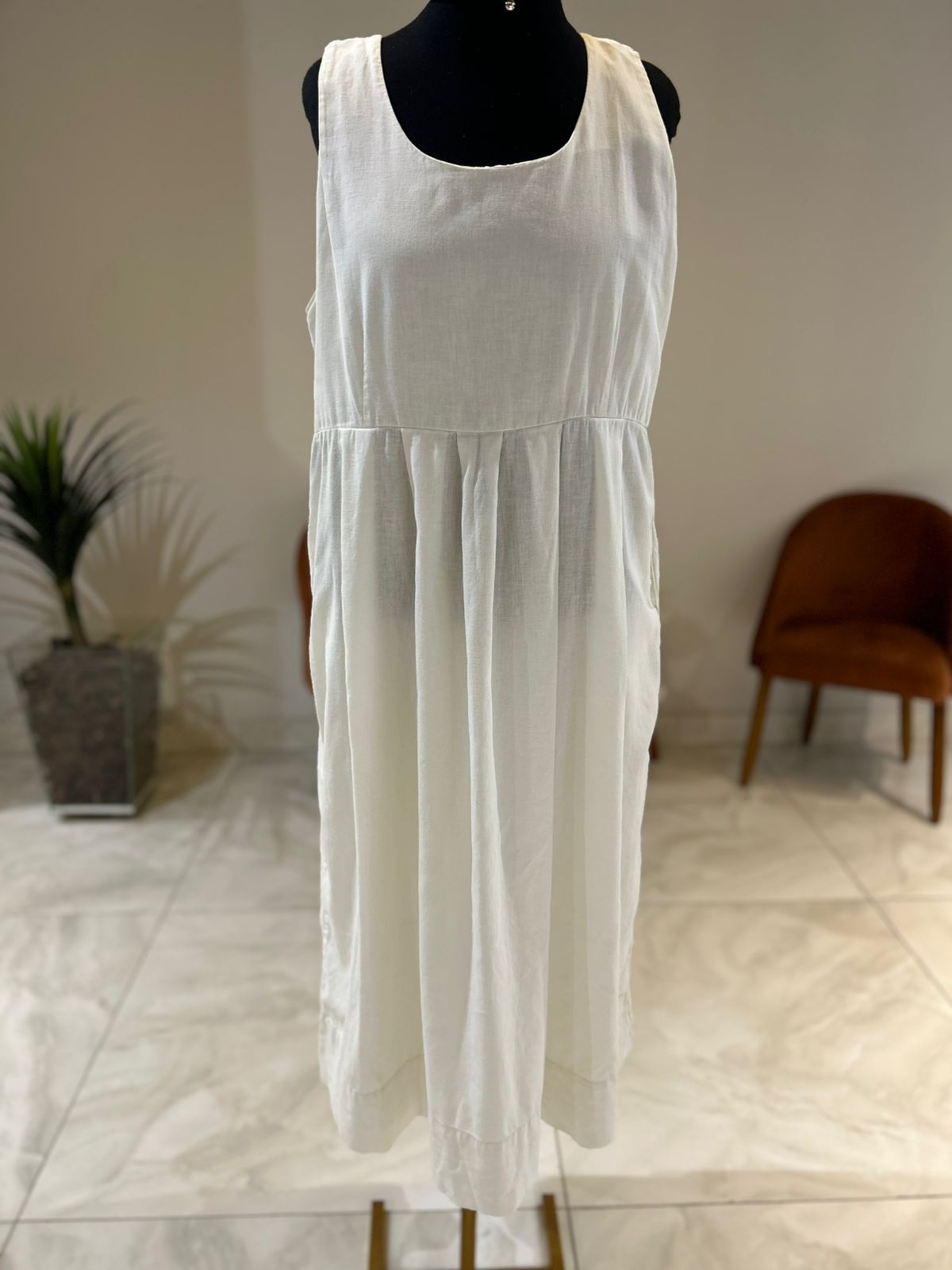 Vestido Midi  Linho