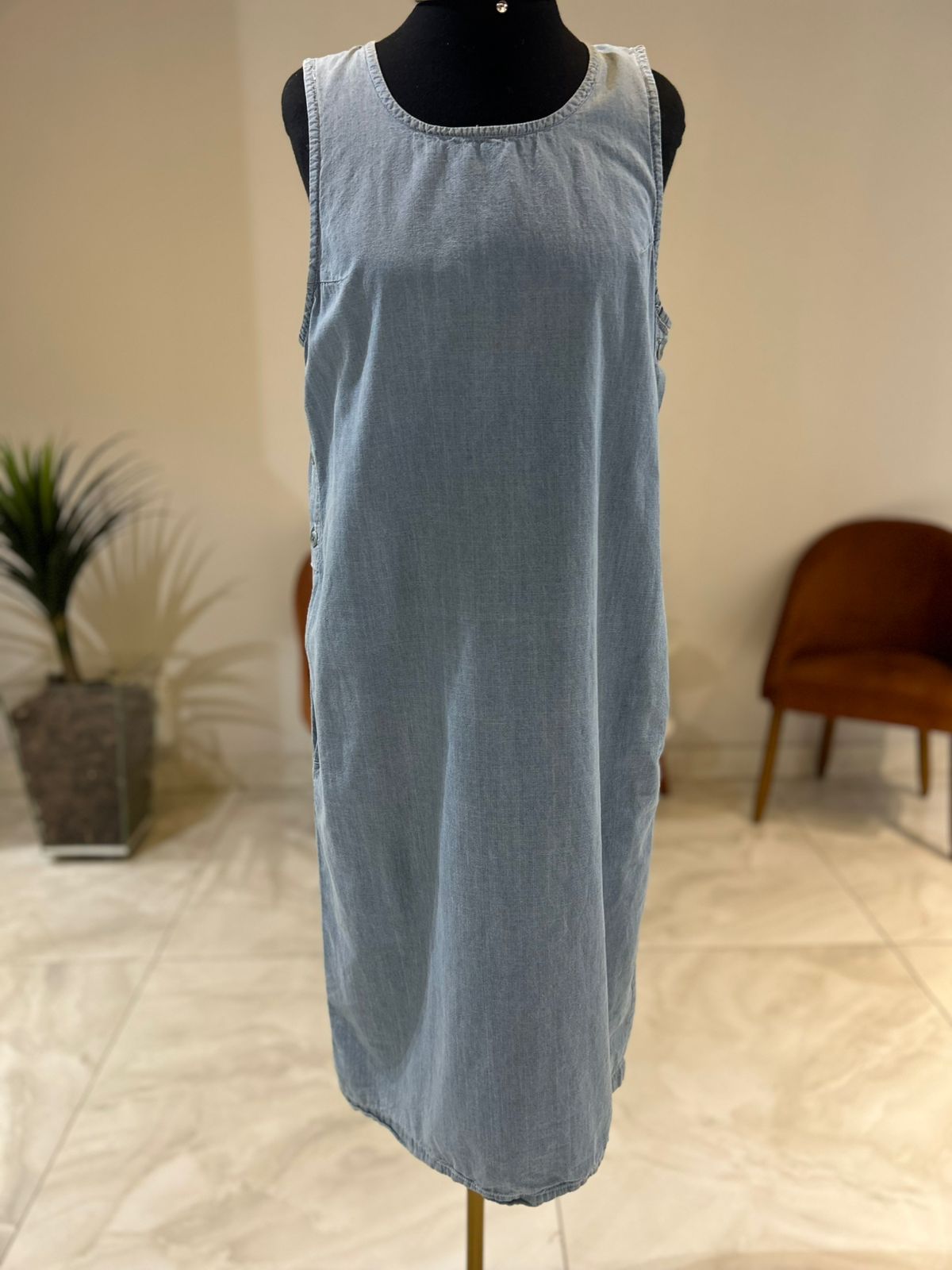 Vestido Midi Jeans