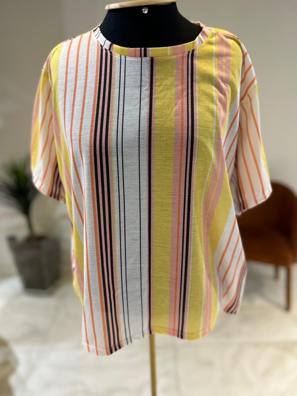 Blusa Listrada Usada