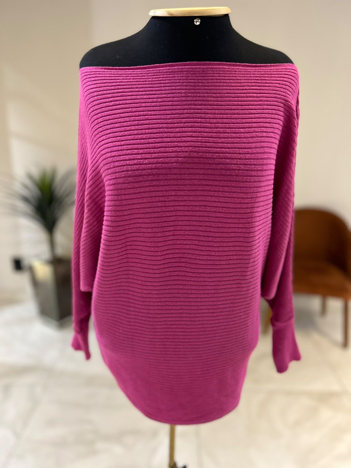 Tricot Solto Meia Manga